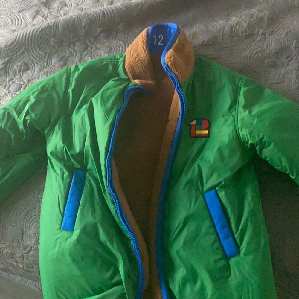 Ice biscuit unisex reversible coat